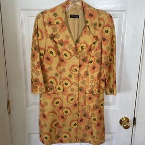 Ideology Floral Driving Coat